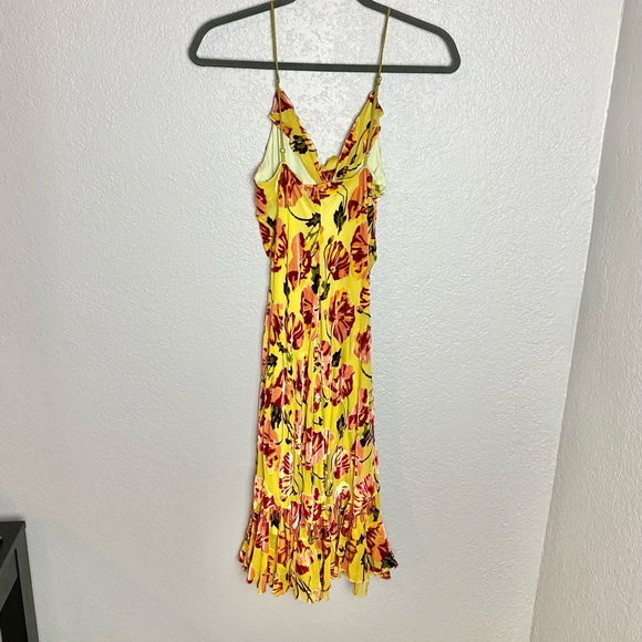 VINTAGE BETSEY JOHNSON Velvet Floral Slip Dress - Picture 7 of 10